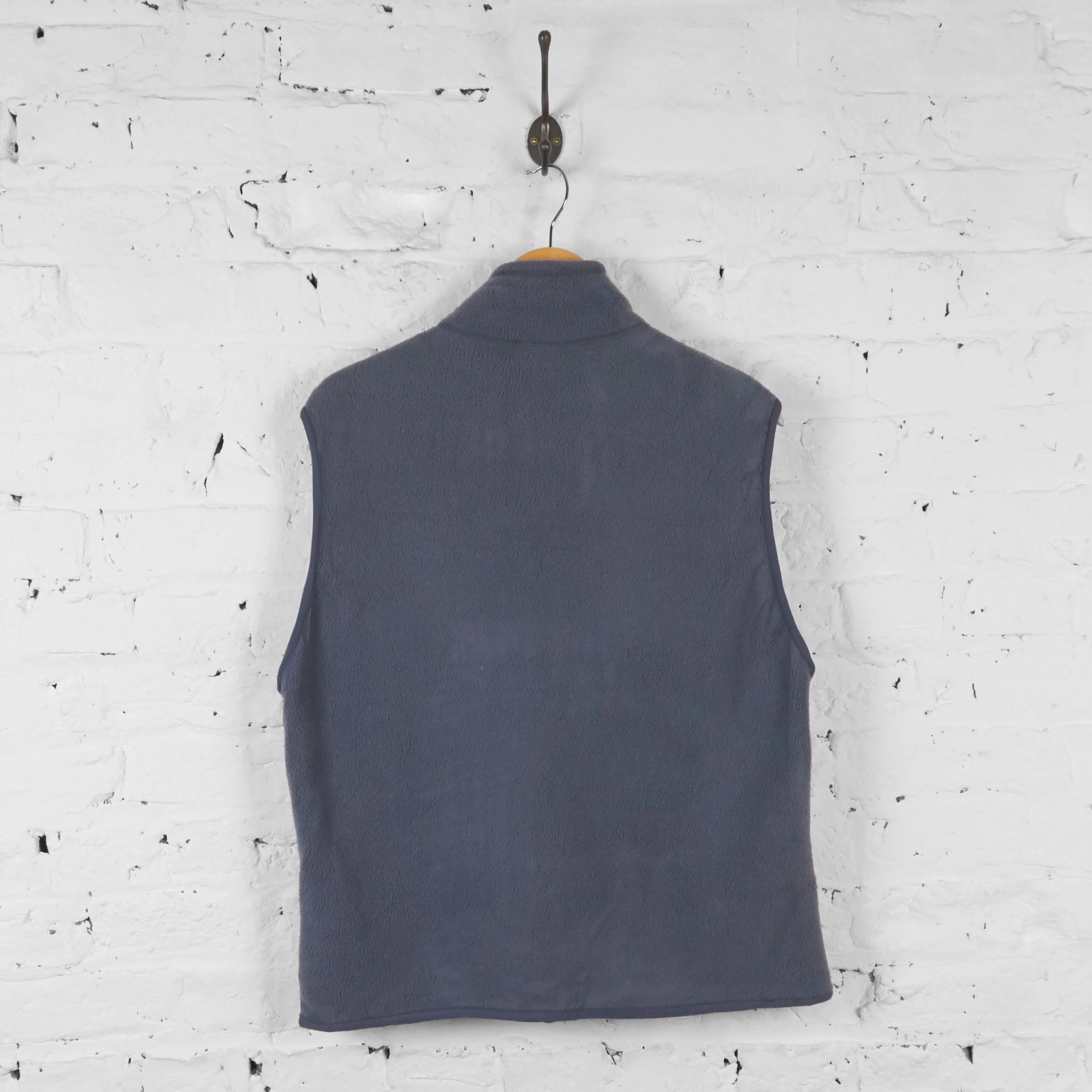 Vintage Sleeveless Patagonia Fleece - Grey - M