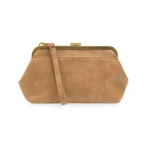 Vivie Lock Crossbody/Wristlet - Tuscan Tan