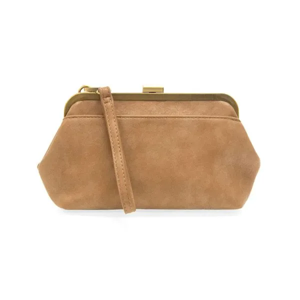 Vivie Lock Crossbody/Wristlet - Tuscan Tan