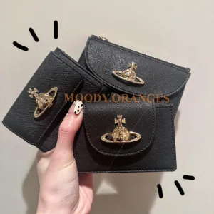 Vivienne Westwood Black/Gold Cardholder