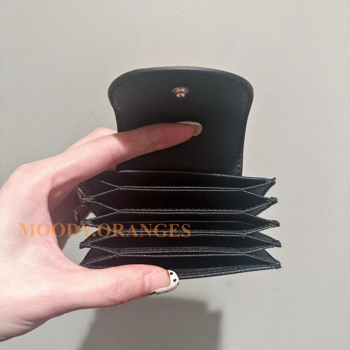 Vivienne Westwood Black/Gold Cardholder