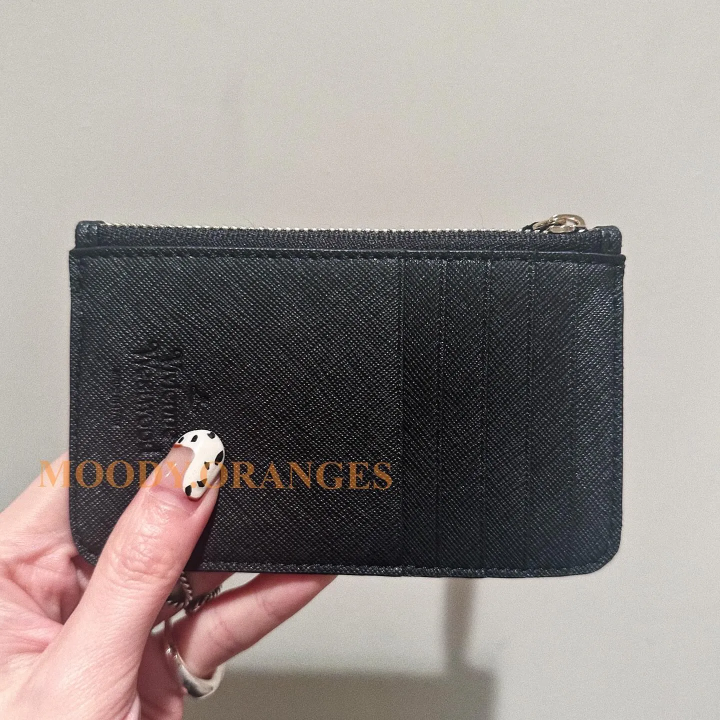 Vivienne Westwood Black/Gold Cardholder