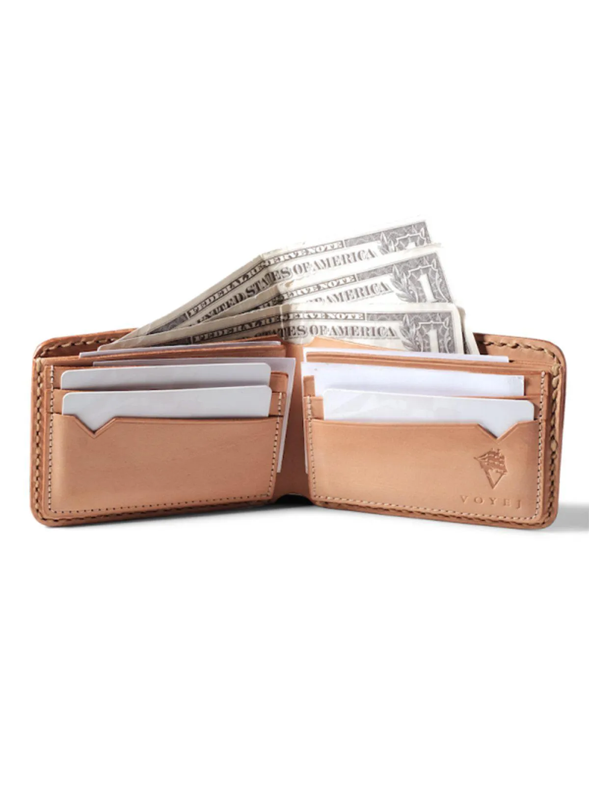 Voyej Vessel VIII Black Short Wallet