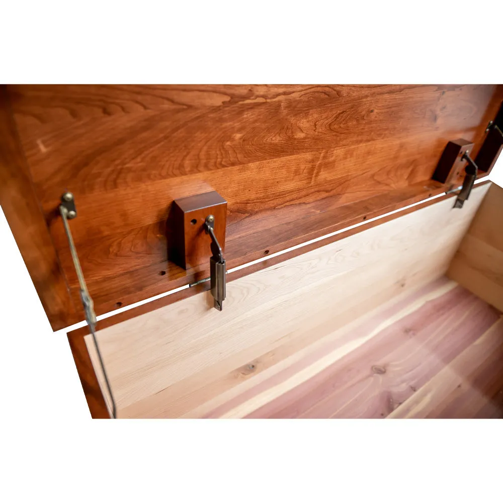 Waterfall Cherry Cedar Hope Chest