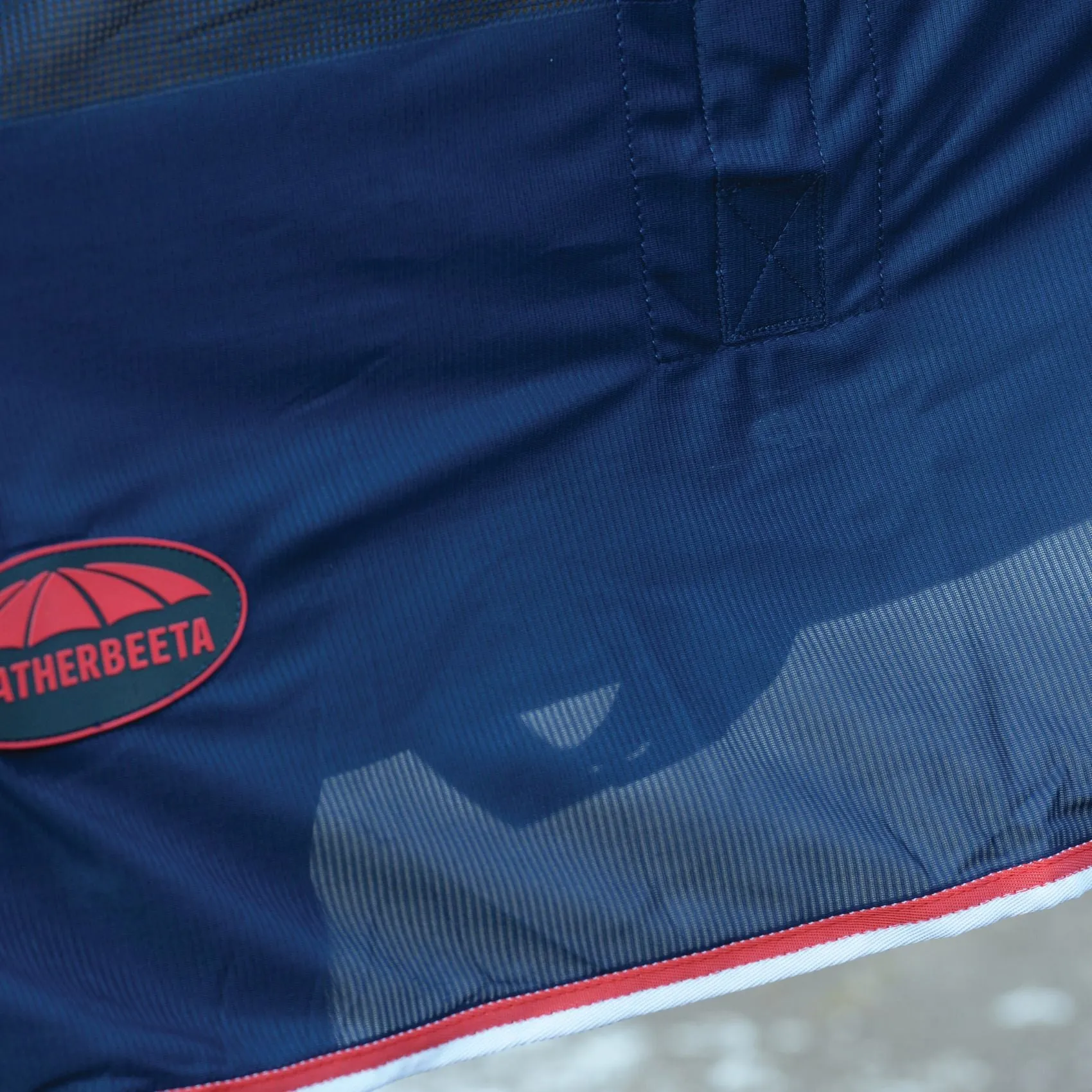 Weatherbeeta Scrim Cooler Red/Blue/Beige