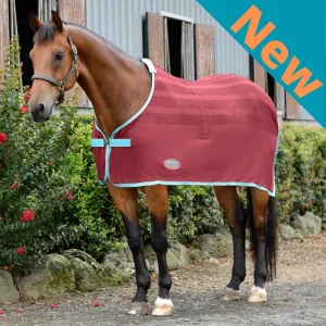 Weatherbeeta Scrim Cooler Red/Blue/Beige