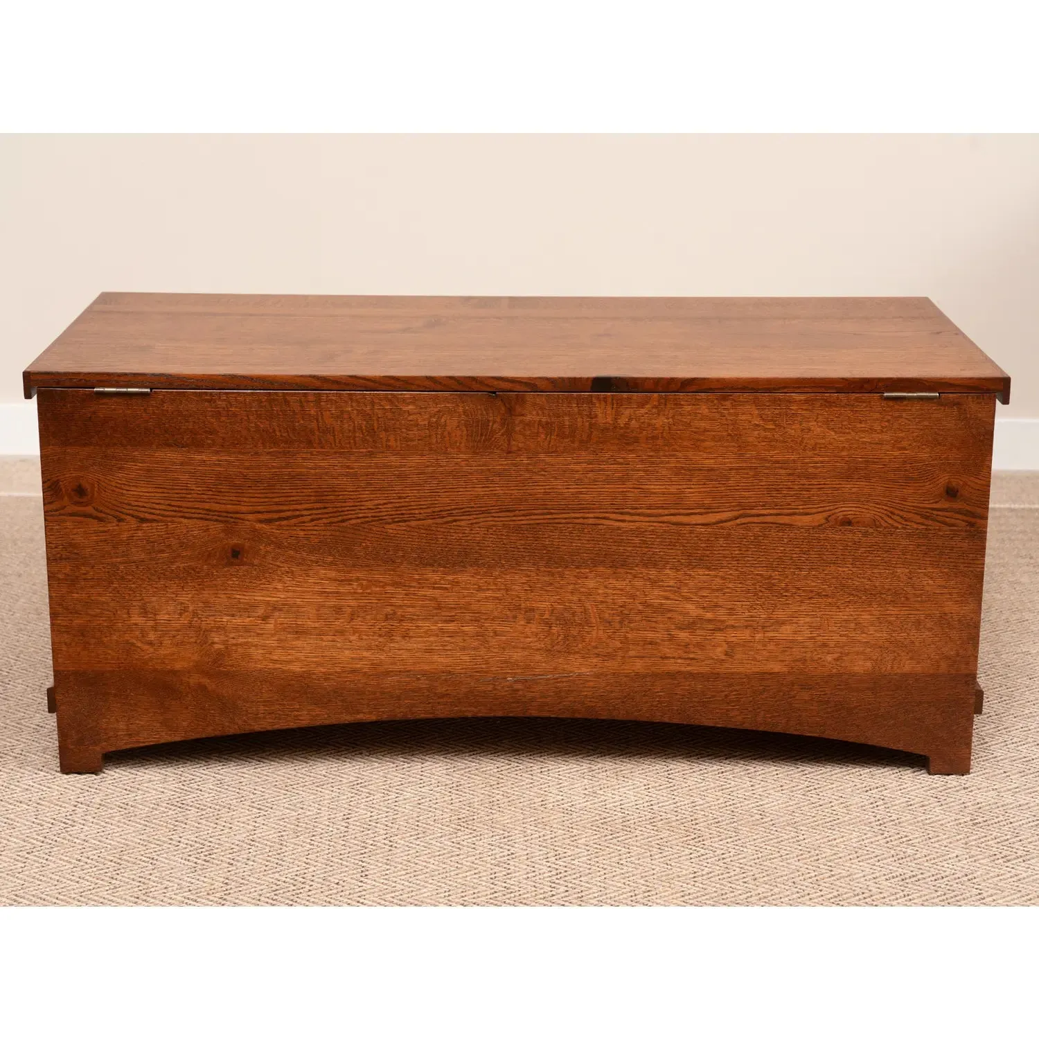 Whitley Rustic Quartersawn Oak Hope Chest, Asbury Stain