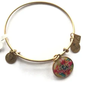 Women's Alex And Ani | Peace of Mind Bangle Bracelet | Raf Gold