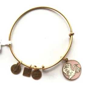Women's Alex And Ani | Special Delivery Bangle Bracelet | Pink