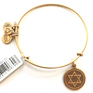 Women's Alex And Ani | Star of David II Bangle Bracelet | Raf Gold