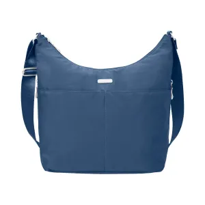 Women's Baggallini Hobo Crossbody with RFID Wristlet Pacific Nylon