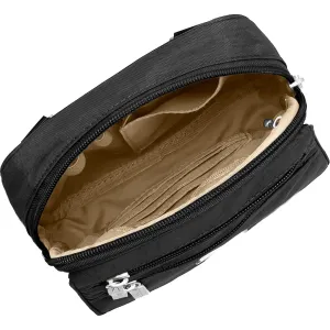 Women's Baggallini Journey Crossbody Black Nylon