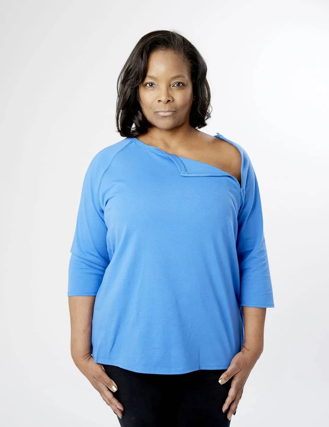 Womens Chest Port Access Shirt - Nebulas Blue