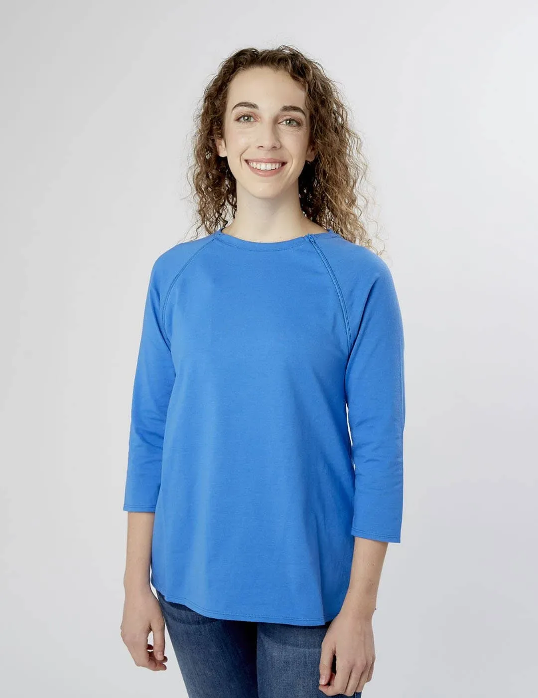 Womens Chest Port Access Shirt - Nebulas Blue