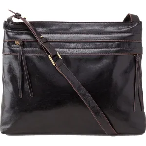 Women's Hobo Larkin Black Vintage Leather