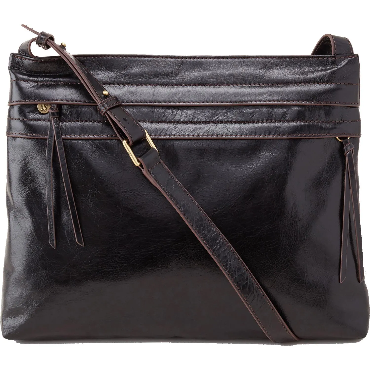 Women's Hobo Larkin Black Vintage Leather