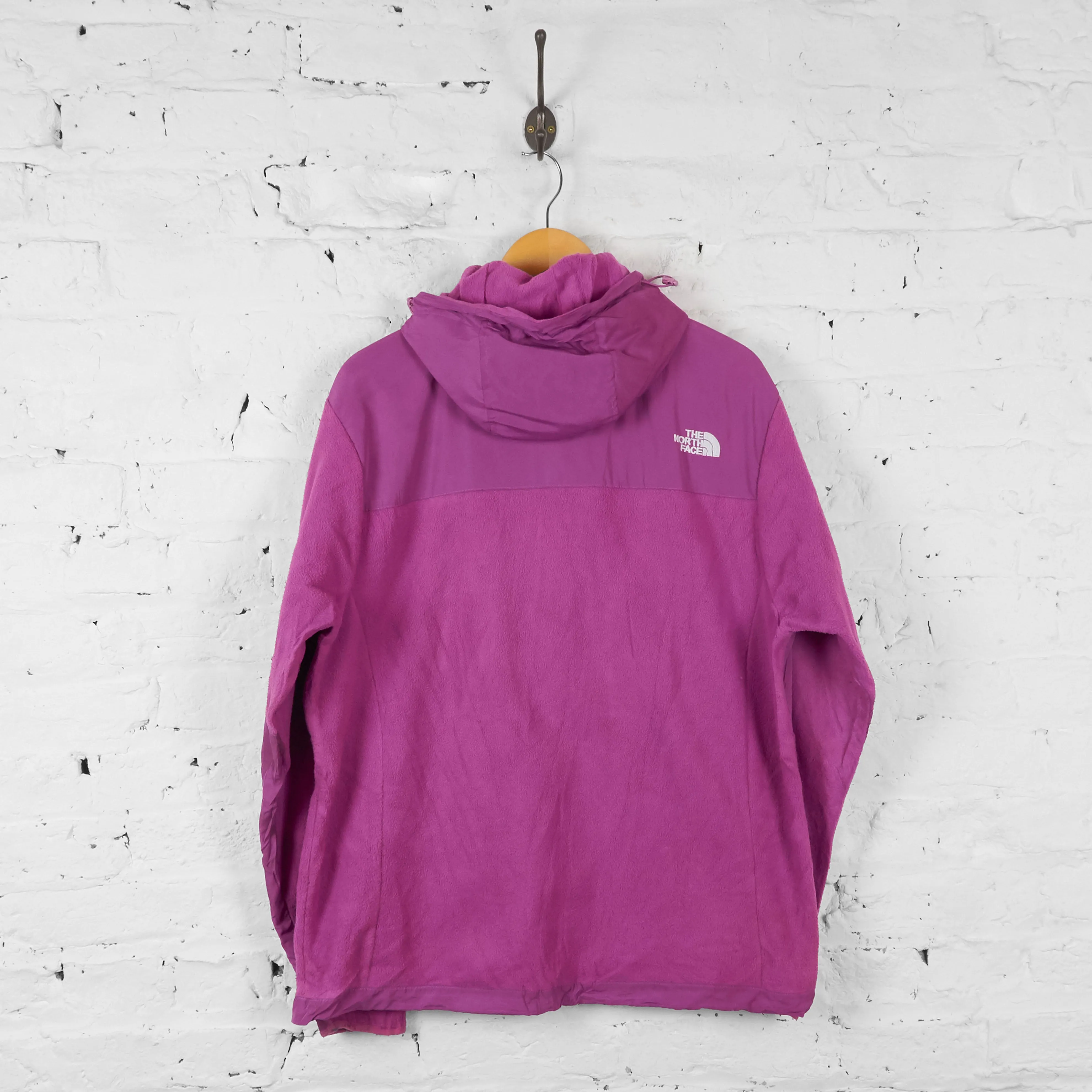 Womens The North Face Denali Fleece - Purple - Womens XXL
