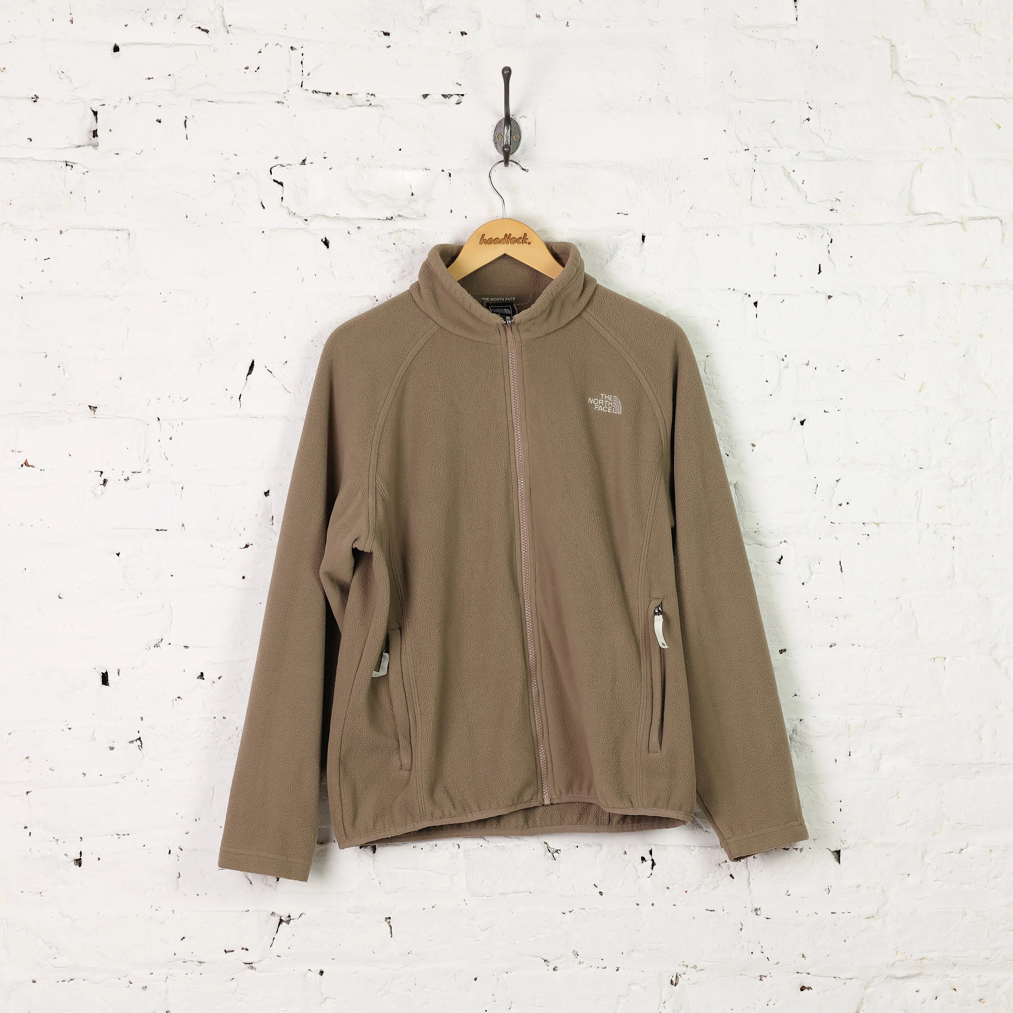 Womens The North Face Fleece - Beige - Womens L