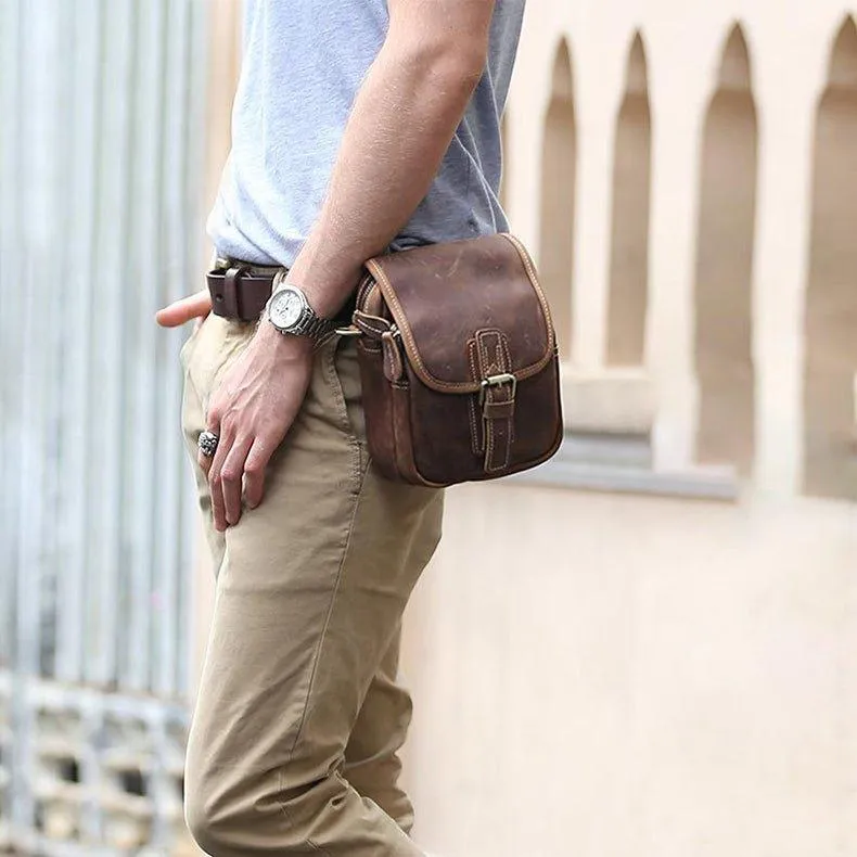 Woosir Men's Genuine Leather Shoulder Bags