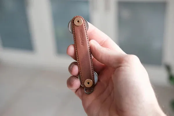 Wunderkey - Havana Leather Key Organizer