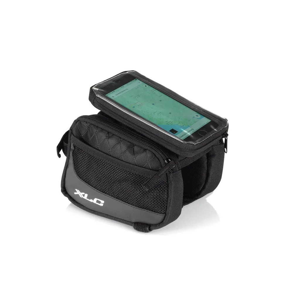 XLC Top Tube Pannier Bag - 0.8 L - Black