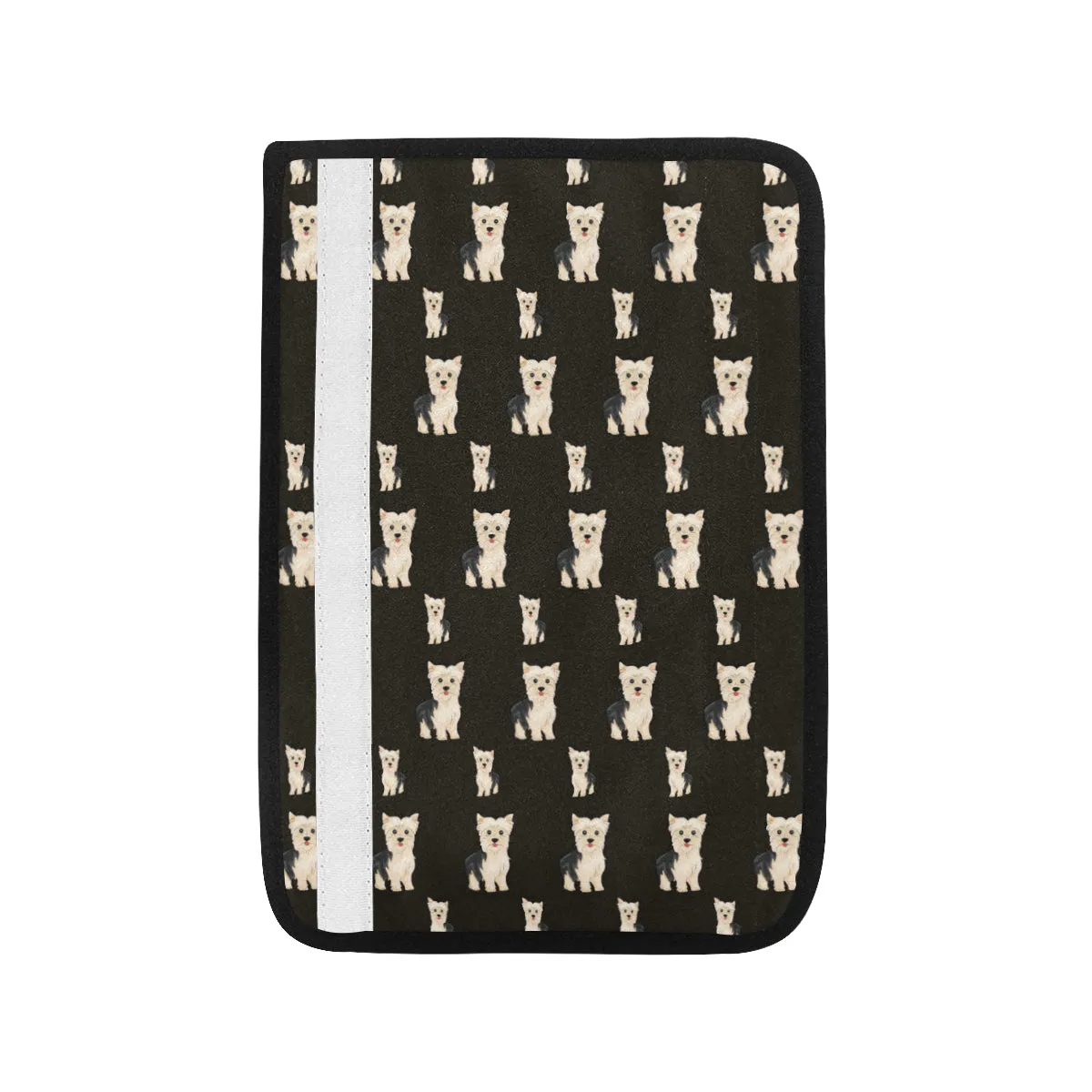 Yorkie Car Seat Belt Cover - Cartoon