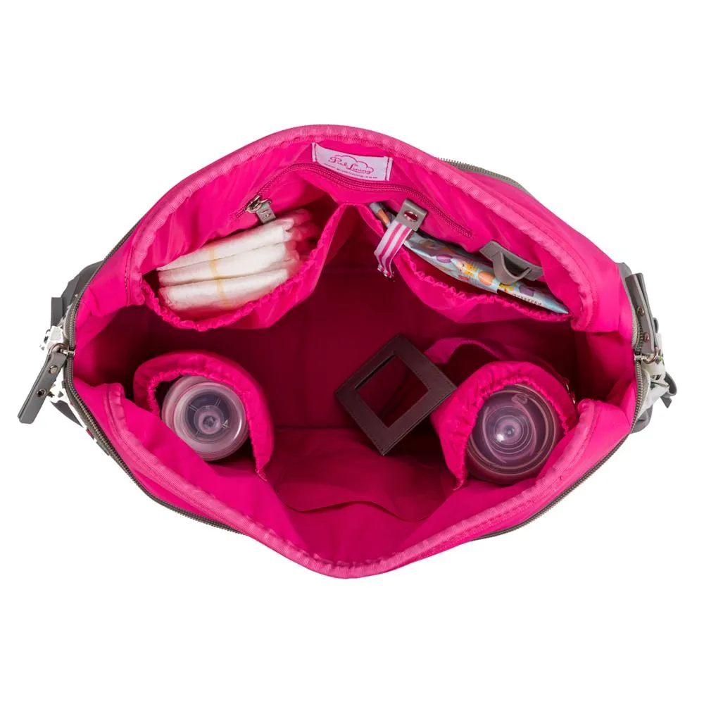 Yummy Mummy By Pink Lining Cream Parrot Changing bag