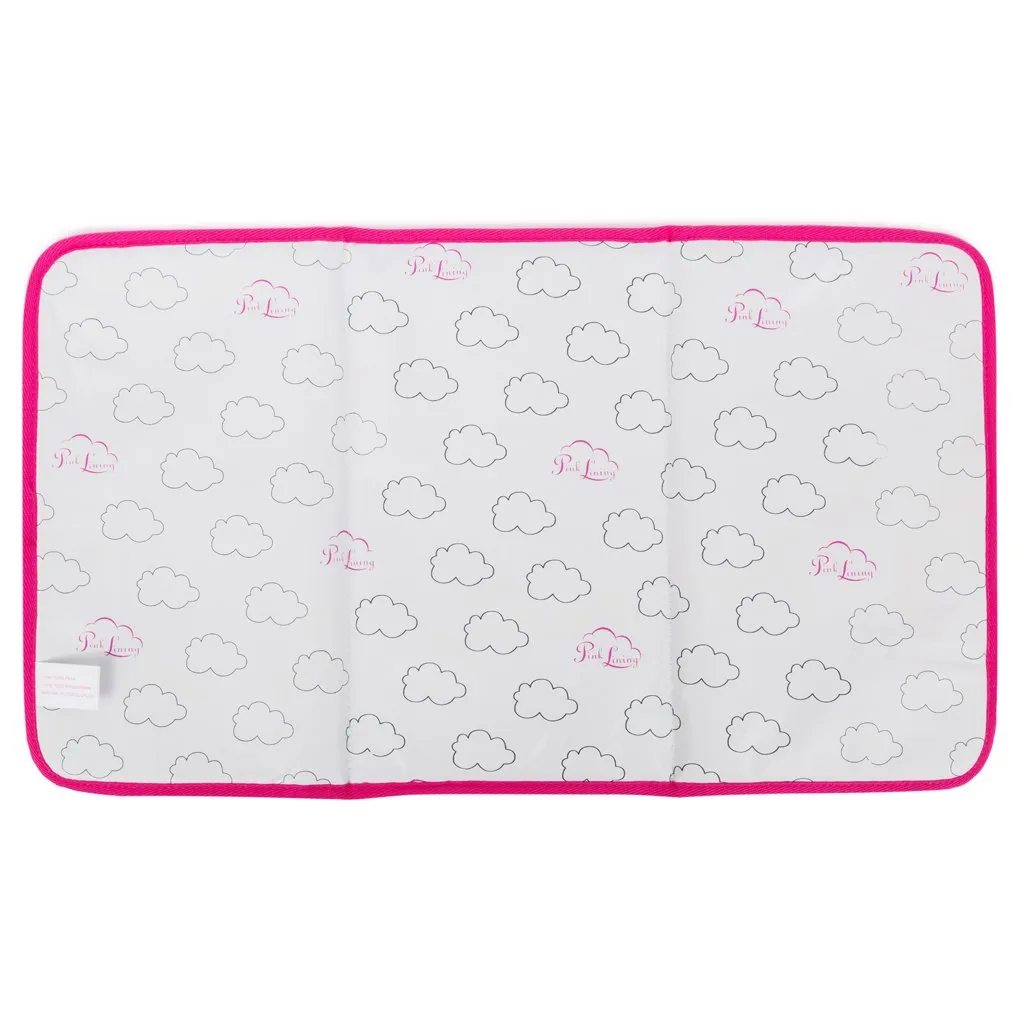 Yummy Mummy By Pink Lining Cream Parrot Changing bag