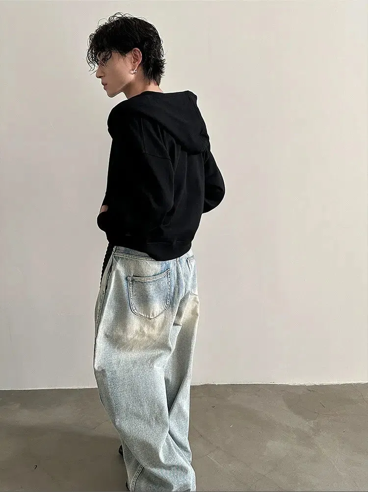 Zip-up Hoodie with Pockets