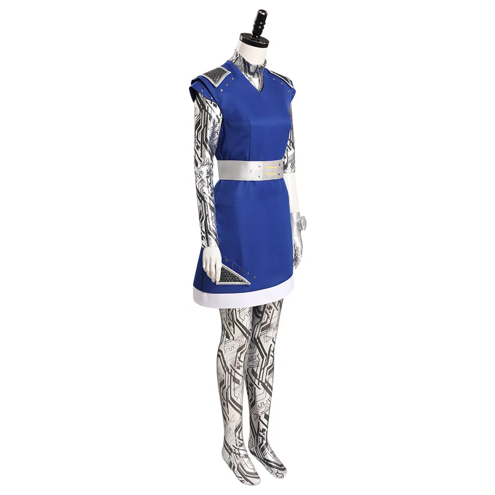 Zombies 3 Addison Alien Cosplay Costume Top Skirt Outfits Halloween Carnival Suit