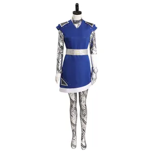 Zombies 3 Addison Alien Cosplay Costume Top Skirt Outfits Halloween Carnival Suit